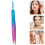 Eyebrow Draagbaar Schoonheidshulpmiddel RVS Met Borstel 7
