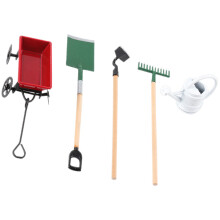 Conjunto De Kit De Ferramentas Miniatura Para Casa De Bonecas