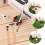 Conjunto De Kit De Ferramentas Miniatura Para Casa De Bonecas 11