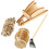 Conjunto De Figurinhas Miniatura Mini Enxada Decoração 1
