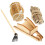 Conjunto De Figurinhas Miniatura Mini Enxada Decoração 7