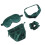 Conjunto Máscara -Olhos Elástico Faixa Scrunchie Bolsa 4