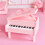 De Moedas Piano Plástico Para Decoração E Presente (Rosa) 8