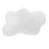 Cozy White Cloud Pillow Decorative Throw Pillow for Bed Sofa 2