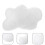 Cozy White Cloud Pillow Decorative Throw Pillow for Bed Sofa 3