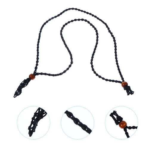 Colar de Cordão com Suporte Vazio para , Ajustável, sem Pingente 2