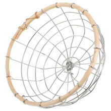 Iron Wire Storage Basket For Fruits Eggs Snacks And Sundries Organizer