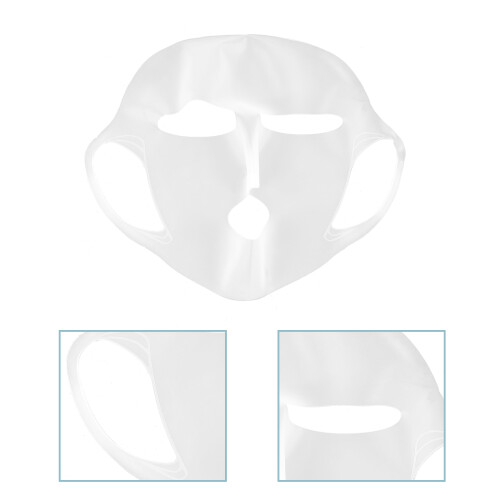 2Pcs Capas De Máscara Silicone 3D De Panda Para 1