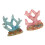 2 Unidades Enfeite Coral Resina Decoração 1