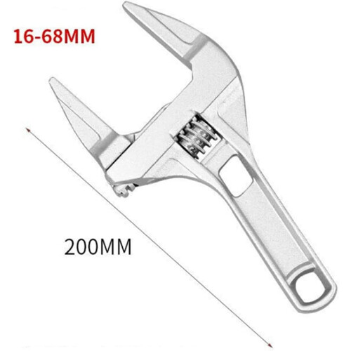 Wrenches Universal  Set, Nut Key Included, Large Opening Pipe Wrench, Adjustable Spanner, Bathroom Hand Tools 1