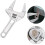 Wrenches Universal  Set, Nut Key Included, Large Opening Pipe Wrench, Adjustable Spanner, Bathroom Hand Tools 5