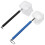 2Pcs Rede De Aço Inoxidável Portátil E Durável 5