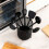 Space Efficient Metal Utensils Organiser For Countertop Storage 2
