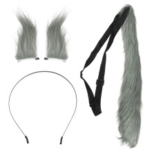 Conjunto De Kits Para Faixa De Cabelo De Cosplay, Headwear De Pelúcia