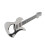 Portable Guitar Shape Opener Durable Metal Design For-Silver 1