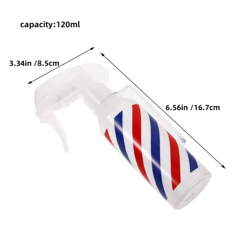 2Pcs Barber Spray Bottles 120Ml Recarregável Para E Pele 2