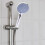 conjunto bico chuveiro base cabeça pulverização kit 6