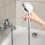 conjunto bico chuveiro base cabeça pulverização kit 4