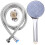 conjunto bico chuveiro base cabeça pulverização kit 11