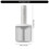 Space Saving Electric Food Processor ABS Construction USB-Blue 4