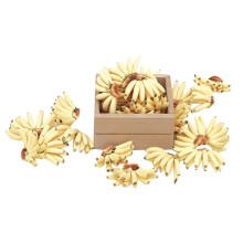 Banana 5 Cachos Para Decoração Mini Casa Sala Cozinha