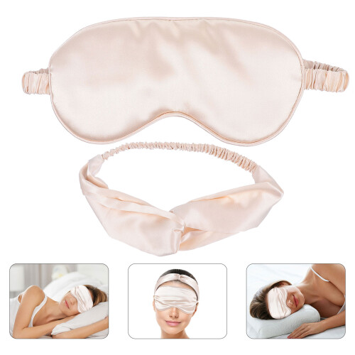 Conjunto 3 Peças: Máscara Olhos Artificial, Venda e Faixa 2