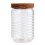 De Com Tampa De Madeira Para 300 Ml 1