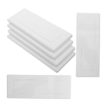 6St. Kunststoff Wandplattenabdeckungen Für 118/120 Verteilerdose