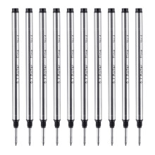 10Pcs Universal Replacement Pen Refills-Black 0.7 Spiral style