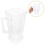 Jarra Transparente Reutilizável 2L Para Smoothies, e Bebidas 10