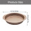 Extra Thick 9" Round Pizza Pan with Superior Heat Conductivity 3