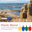 4Pcs De Coloridos Para Crianças Pás Praia 9