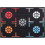 Basketball step training mat with dot reminder, black rubber for children's practice. 5