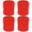 2 pares de pulseiras de suor para golfe com de punho 1