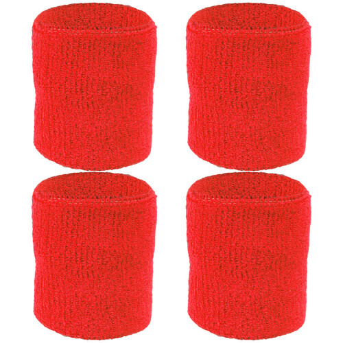 2 pares de pulseiras de suor para golfe com de punho