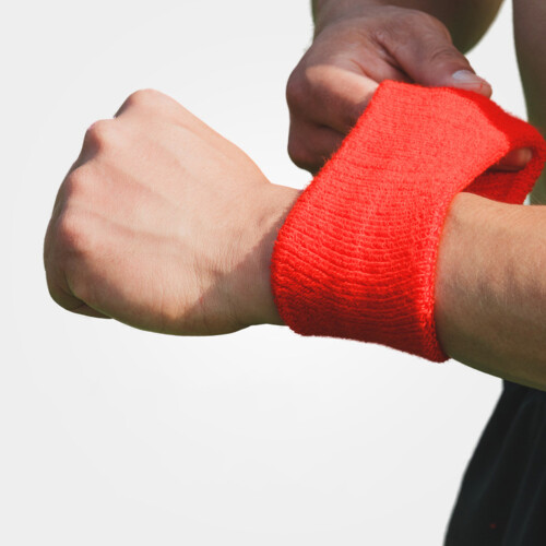 2 pares de pulseiras de suor para golfe com de punho 1