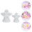 2 Unidades De Silicone Para Velas E Enfeites 4