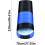 Sleeping Bag for Camping, Compression Bag for Adults Blue 1450g 3