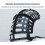 Basketball Shot Returner, Easy Attachment for Basket, Black Training 4