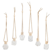 6 frascos de perfume com pingente, mini difusores