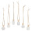 6 frascos de perfume com pingente, mini difusores 1