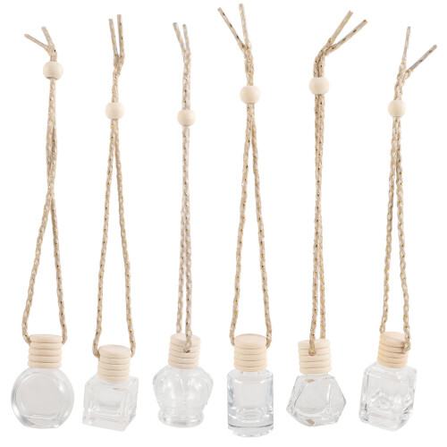 6 frascos de perfume com pingente, mini difusores 1