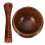 Conjunto De Amassadeira De Madeira Com Tigela E 10