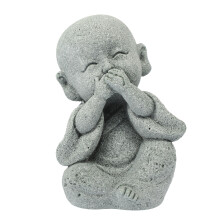 Estátua Decorativa De Monge Resistente Ao Desgaste Para