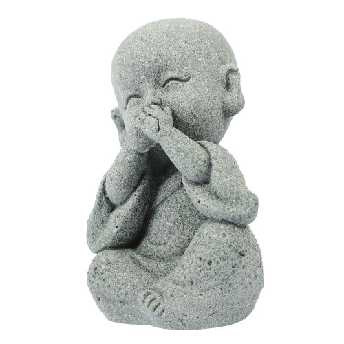 Estátua Decorativa De Monge Resistente Ao Desgaste Para 1