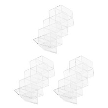 3Pcs Organizador Suporte Para Batom 10 Encaixes Torre