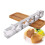 Professional 6 Unit Heart Dessert Molds Practical Aluminum-17mm 2