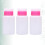 3Pcs 150Ml Garrafa Plástica Com Tampa Para Removedor De Esmalte 8