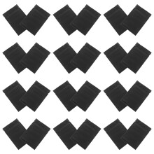 100 Unidades Sacos Autoadesivos Para Seláveis (Preto)
