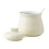 Conjunto De Cerâmico Para Temperos Café Sal Com Colher 2